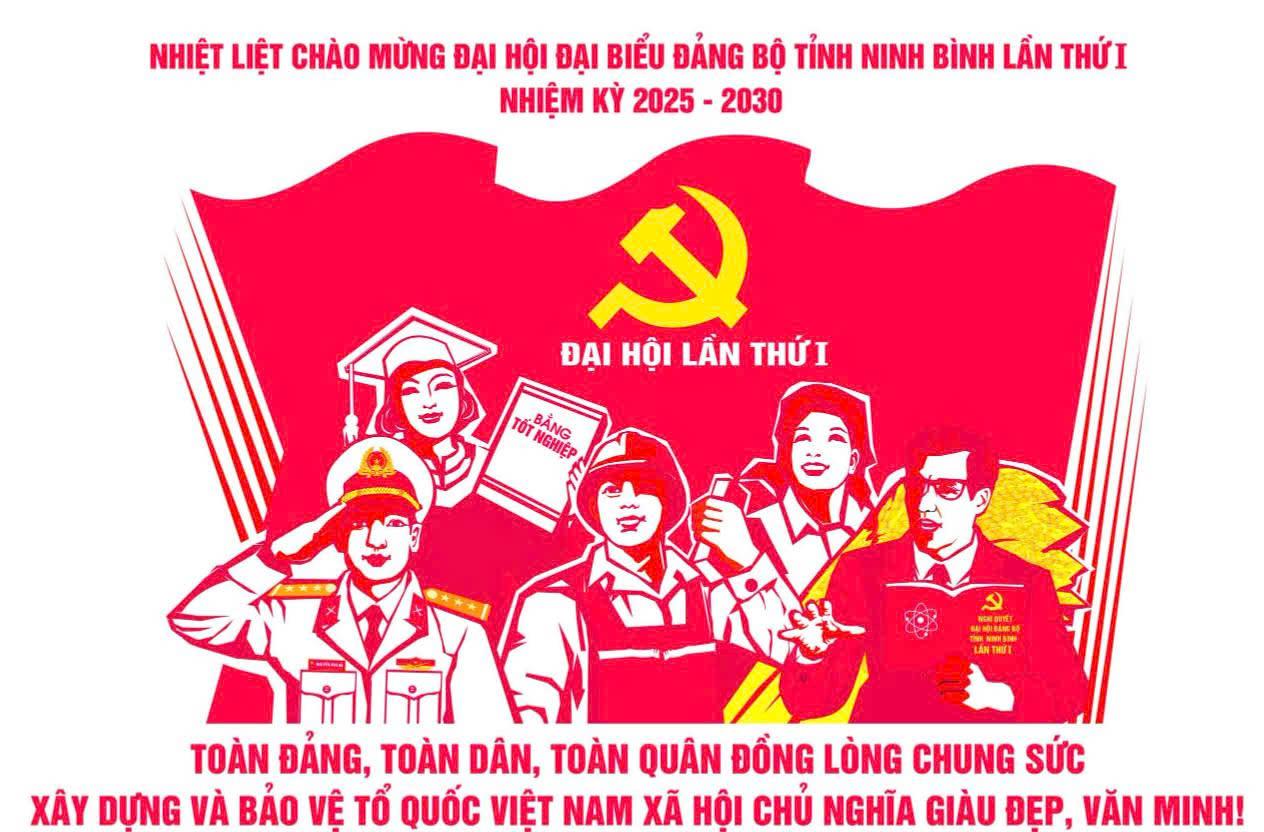 Xã Bình Lục đẩy mạnh công tác tuyên truyền Đại hội Đảng bộ tỉnh lần thứ I