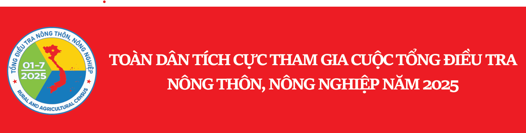 BÀI TUYÊN TRUYỀN: Tổng điều tra nông thôn, nông nghiệp năm 2025