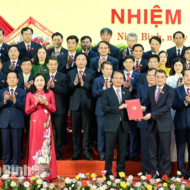 Đồng chí Đặng Xuân Phong được chỉ định giữ chức Bí thư Tỉnh ủy Ninh Bình, nhiệm kỳ 2025 - 2030