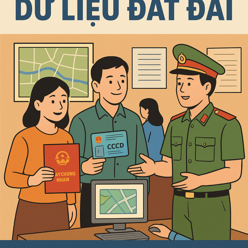 xã Bình Sơn chung tay làm sạch dữ liệu đất đai vì quyền lợi của người dân