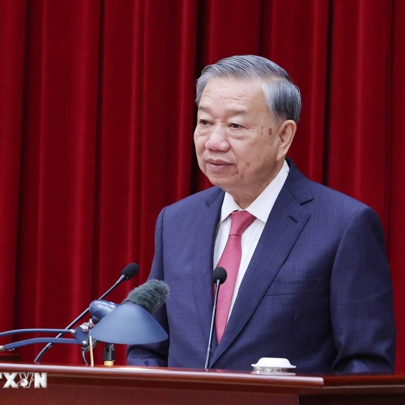 Phát biểu của Tổng Bí thư Tô Lâm tại Phiên bế mạc Hội nghị lần thứ 13 Ban Chấp hành Trung ương Đảng khóa XIII