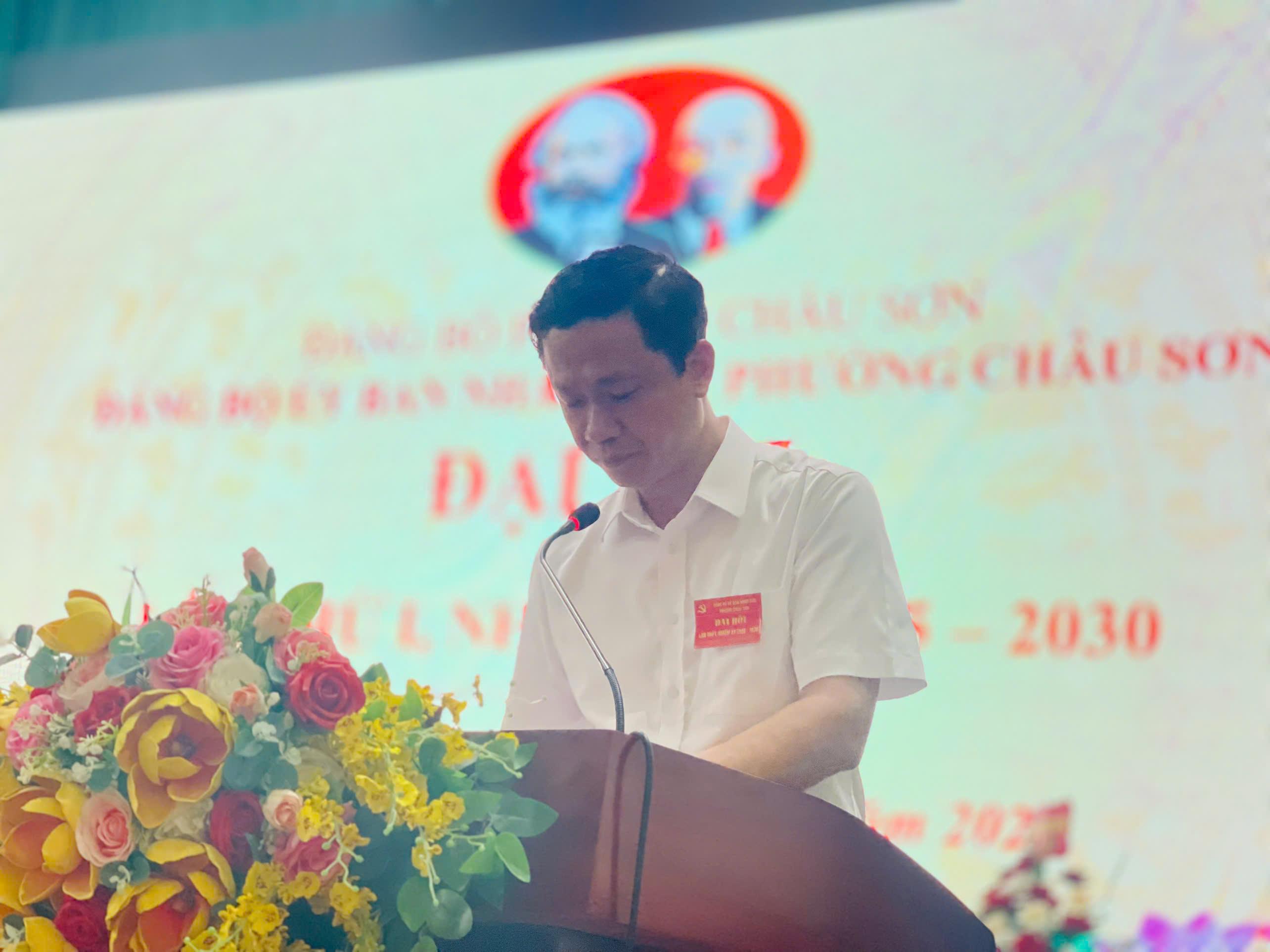 Đảng bộ UBND phường Châu Sơn, tỉnh Ninh Bình tổ chức Đại hội lần thứ I, nhiệm kỳ 2025 -2030