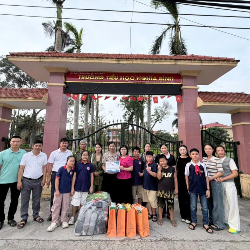 CHUYẾN THIỆN NGUYỆN ĐẦY ẮP SẺ CHIA VÀ TÌNH YÊU THƯƠNG CỦA TRƯỜNG TIỂU HỌC TRẦN NHÂN TÔNG