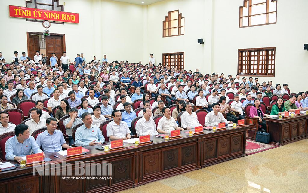 Đoàn đại biểu Quốc hội tỉnh tiếp xúc cử tri sau kỳ họp thứ 9, Quốc hội khoá XV