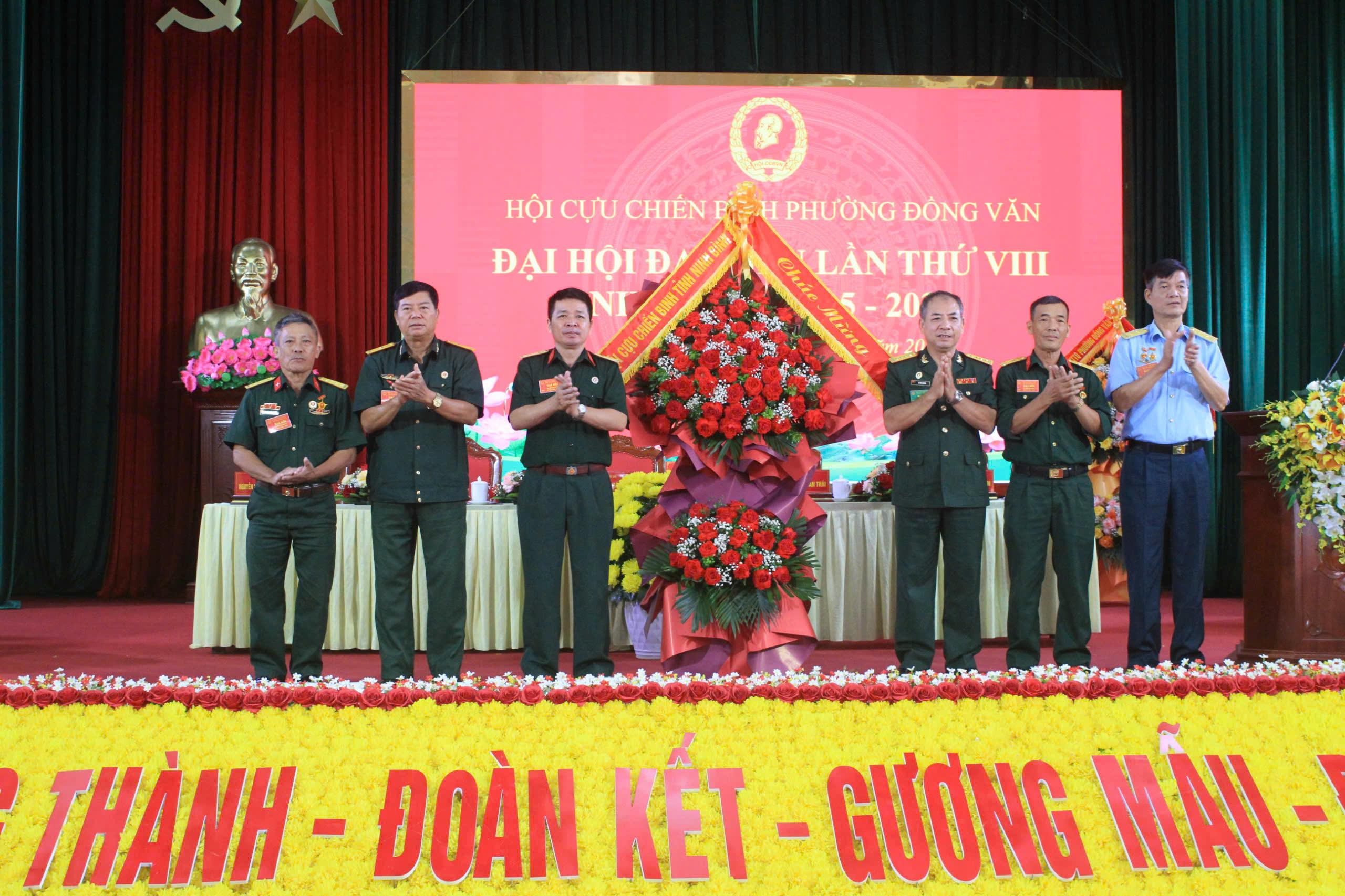 ĐẠI HỘI ĐẠI BIỂU HỘI CỰU CHIẾN BINH PHƯỜNG ĐỒNG VĂN LẦN THỨ VIII, NHIỆM KỲ 2025 - 2030