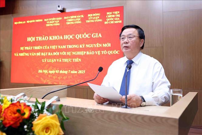 Bảo vệ Tổ quốc trong kỷ nguyên mới, tạo ra động lực mới