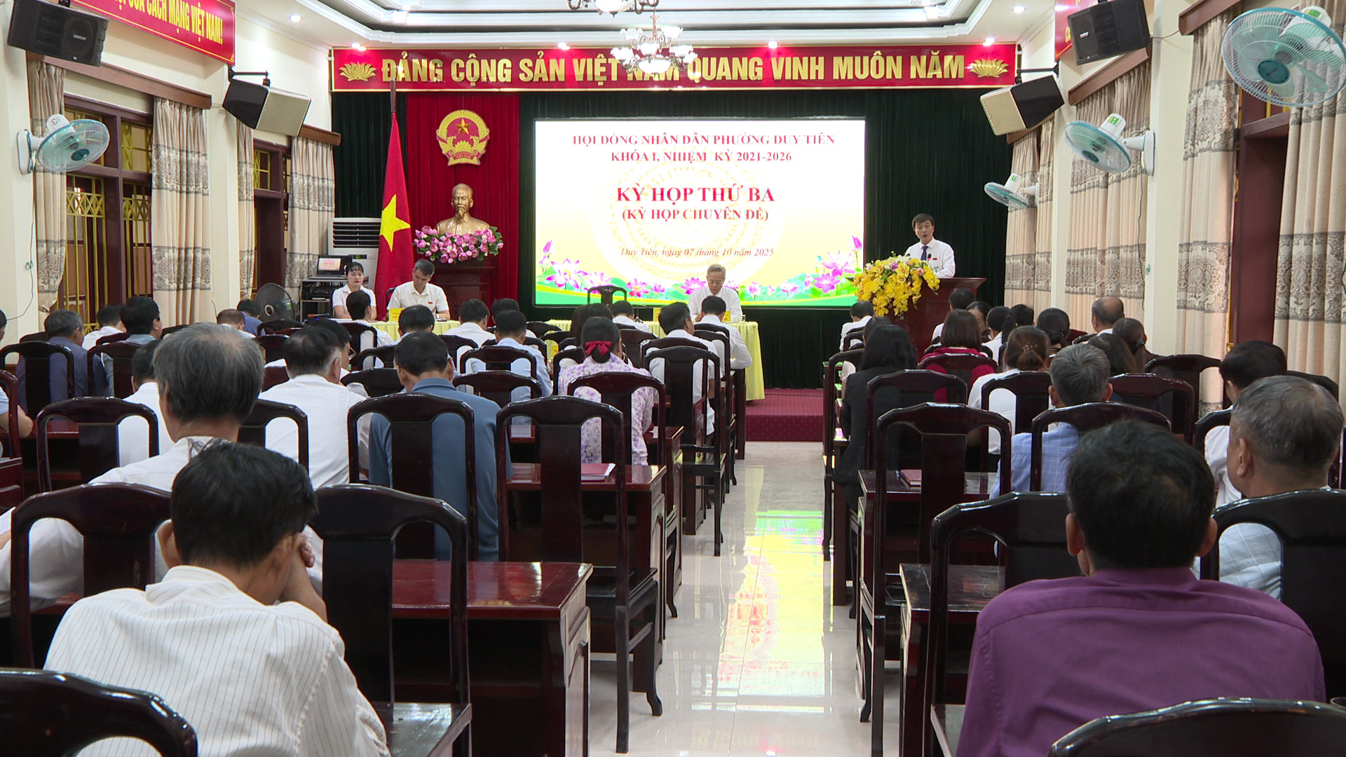 HĐND phường Duy Tiên tổ chức kỳ họp thứ Ba (kỳ họp chuyên đề)