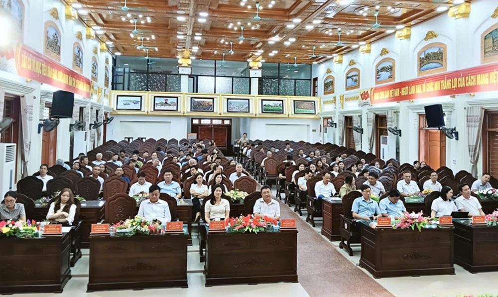 Đảng bộ xã Giao Ninh kết nối Hội nghị trực tuyến toàn quốc quán triệt 04 Nghị quyết của Bộ Chính trị