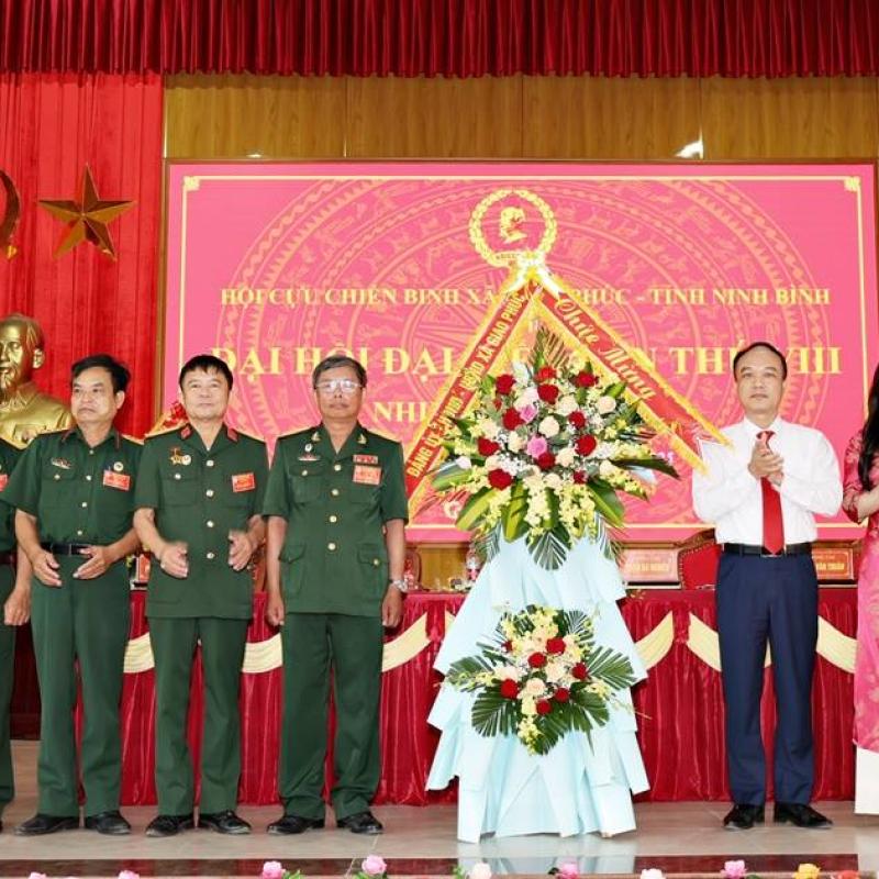 Đại hội đại biểu Hội Cựu chiến binh xã Giao Phúc lần thứ VIII, nhiệm kỳ 2025 - 2030