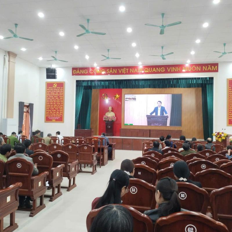 Hội nghị trực tuyến học tập, quán triệt và triển khai thực hiện Nghị quyết Đại hội đại biểu Đảng bộ tỉnh Ninh Bình lần thứ I, nhiệm kỳ 2025 - 2030