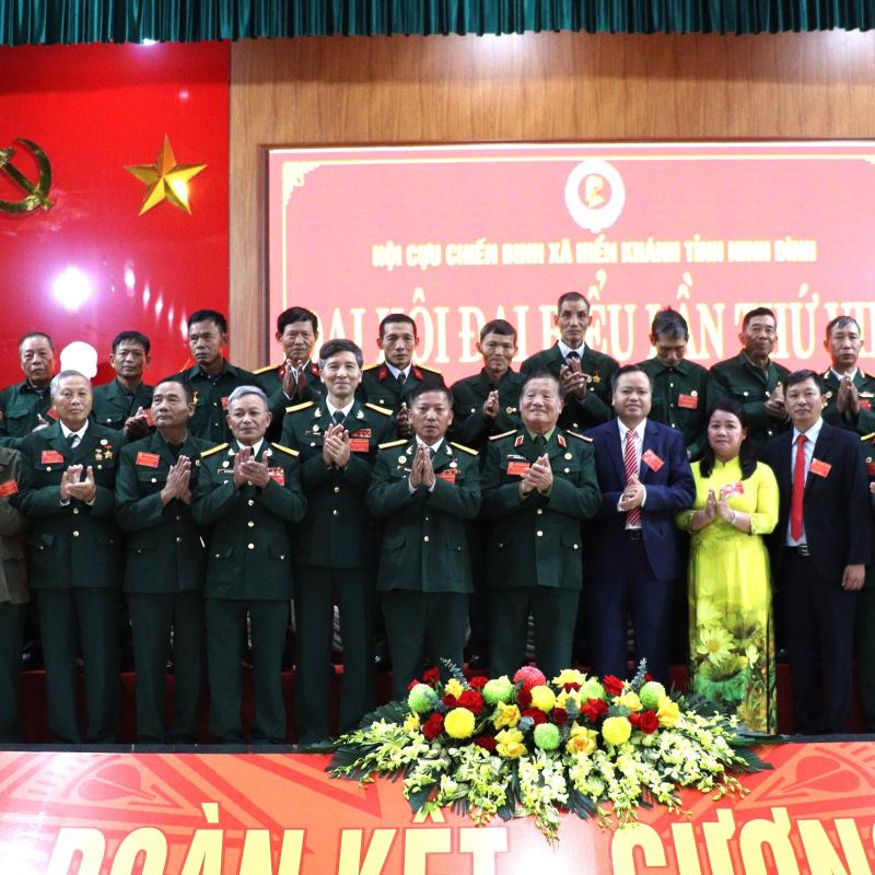 Đại hội đại biểu Hội Cựu chiến binh xã Hiển Khánh lần thứ VIII nhiệm kỳ 2025-2030