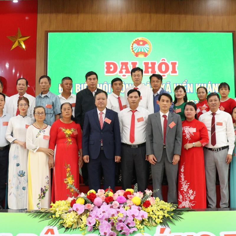 Hội Nông dân xã Hiển Khánh tổ chức thành công Đại hội đại biểu nhiệm kỳ 2025 - 2030