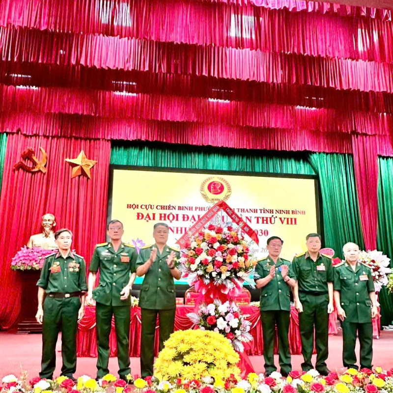 ĐẠI HỘI ĐẠI BIỂU HỘI CỰU CHIẾN BINH PHƯỜNG KIM THANH  LẦN THỨ VIII, NHIỆM KỲ 2025 - 2030
