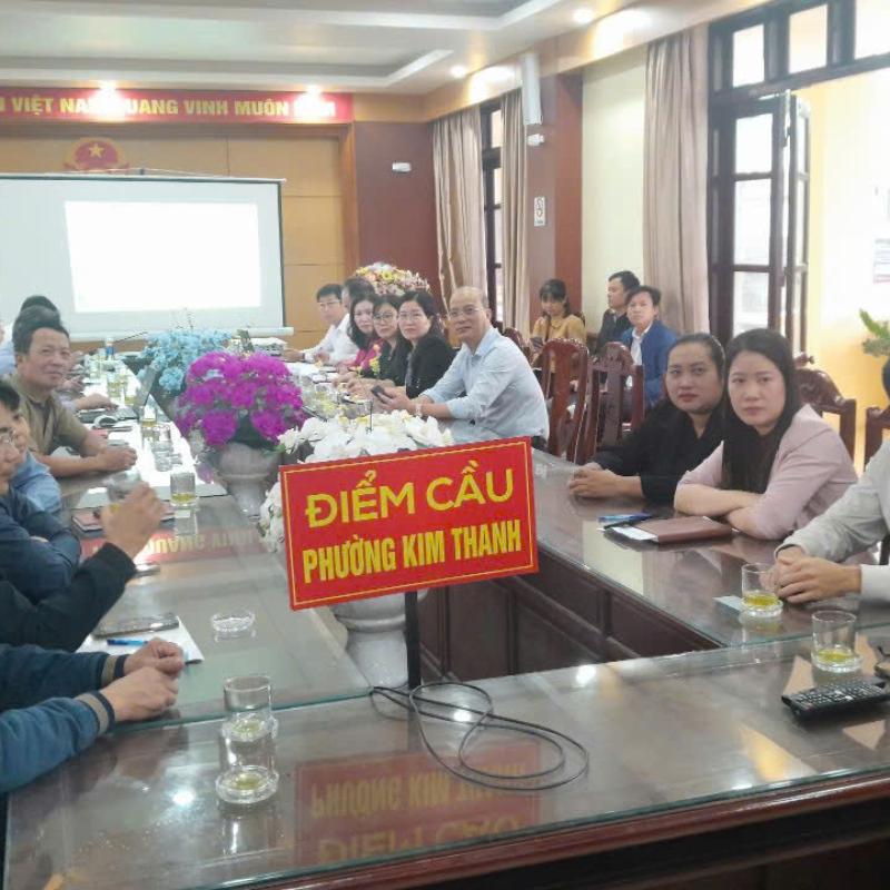 PHƯỜNG KIM THANH TỔ CHỨC HỘI NGHỊ TRỰC TUYẾN HỌC TẬP, QUÁN TRIỆT VÀ TRIỂN KHAI THỰC HIỆN NGHỊ QUYẾT ĐẠI HỘI ĐẠI BIỂU ĐẢNG BỘ TỈNH NINH BÌNH LẦN THỨ I, NHIỆM KỲ 2025-2030