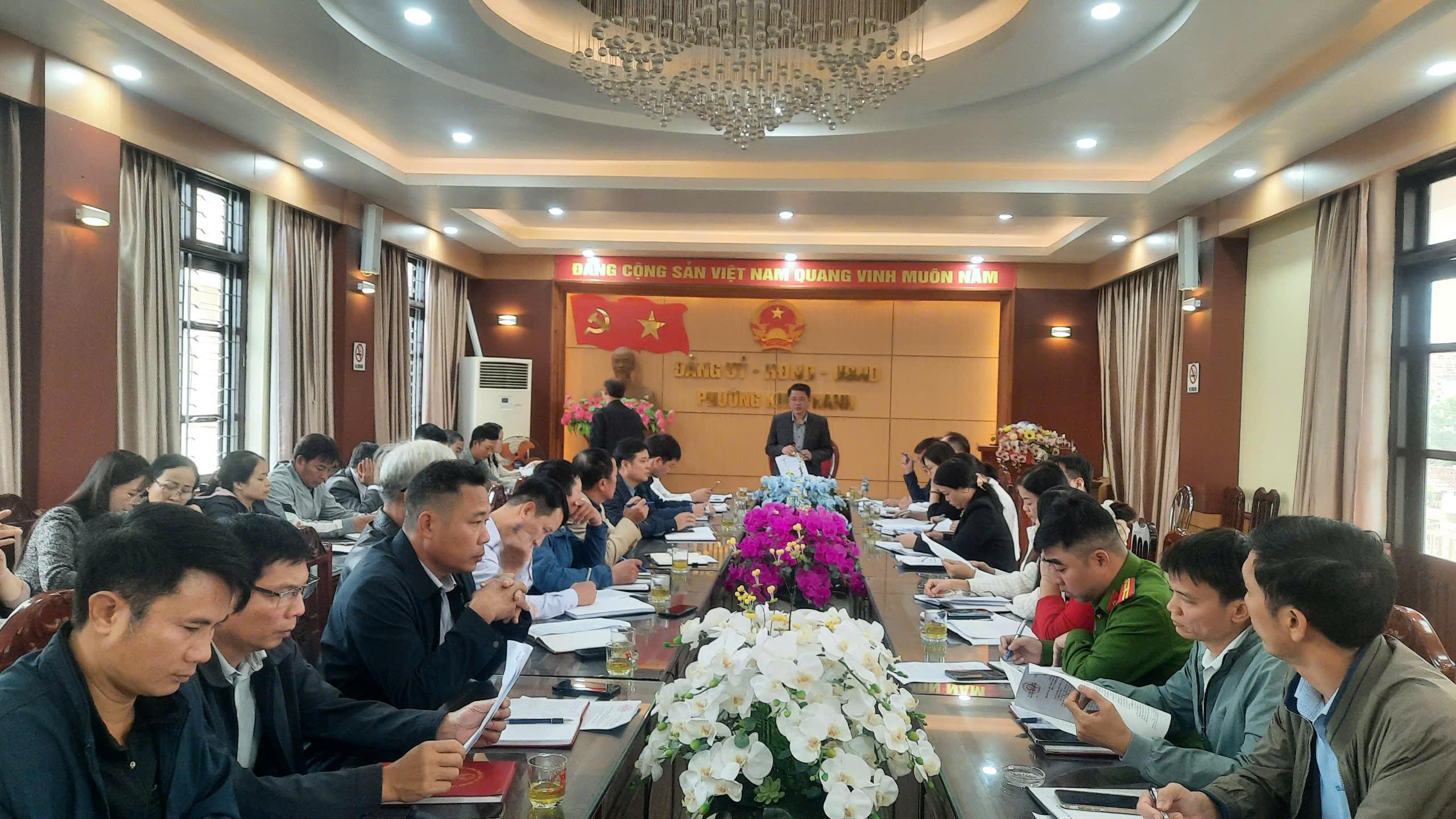 PHƯỜNG KIM THANH TỔ CHỨC PHIÊN HỌP THƯỜNG KỲ UBND PHƯỜNG THÁNG 10 NĂM 2025