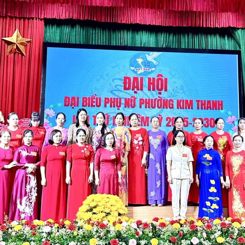 PHƯỜNG KIM THANH TỔ CHỨC THÀNH CÔNG ĐẠI HỘI ĐẠI BIỂU HỘI PHỤ NỮ PHƯỜNG LẦN THỨ I, NHIỆM KỲ 2025–2030