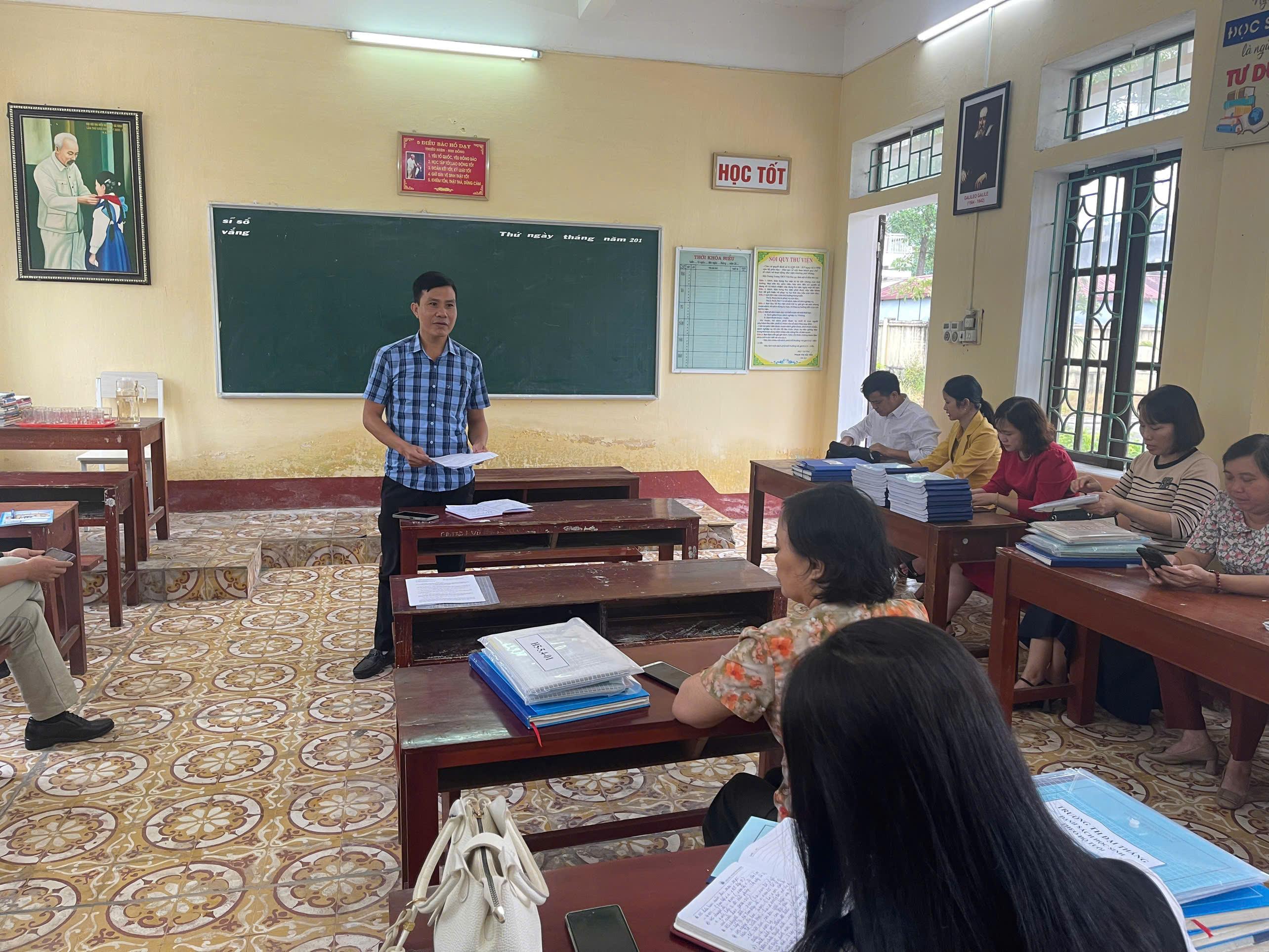 XÃ LIÊN MINH TRIỂN KHAI KIỂM TRA CÔNG TÁC PHỔ CẬP GIÁO DỤC, XÓA MÙ CHỮ NĂM 2025