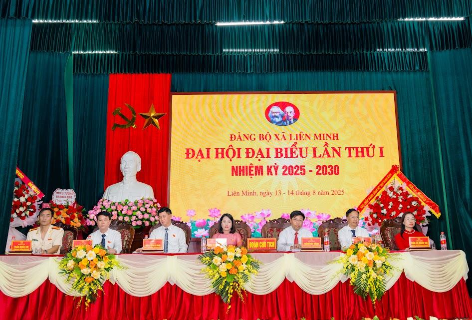 XÃ LIÊN MINH TỔ CHỨC THÀNH CÔNG ĐẠI HỘI ĐẠI BIỂU LẦN THỨ I, NHIỆM KỲ 2025 - 2030