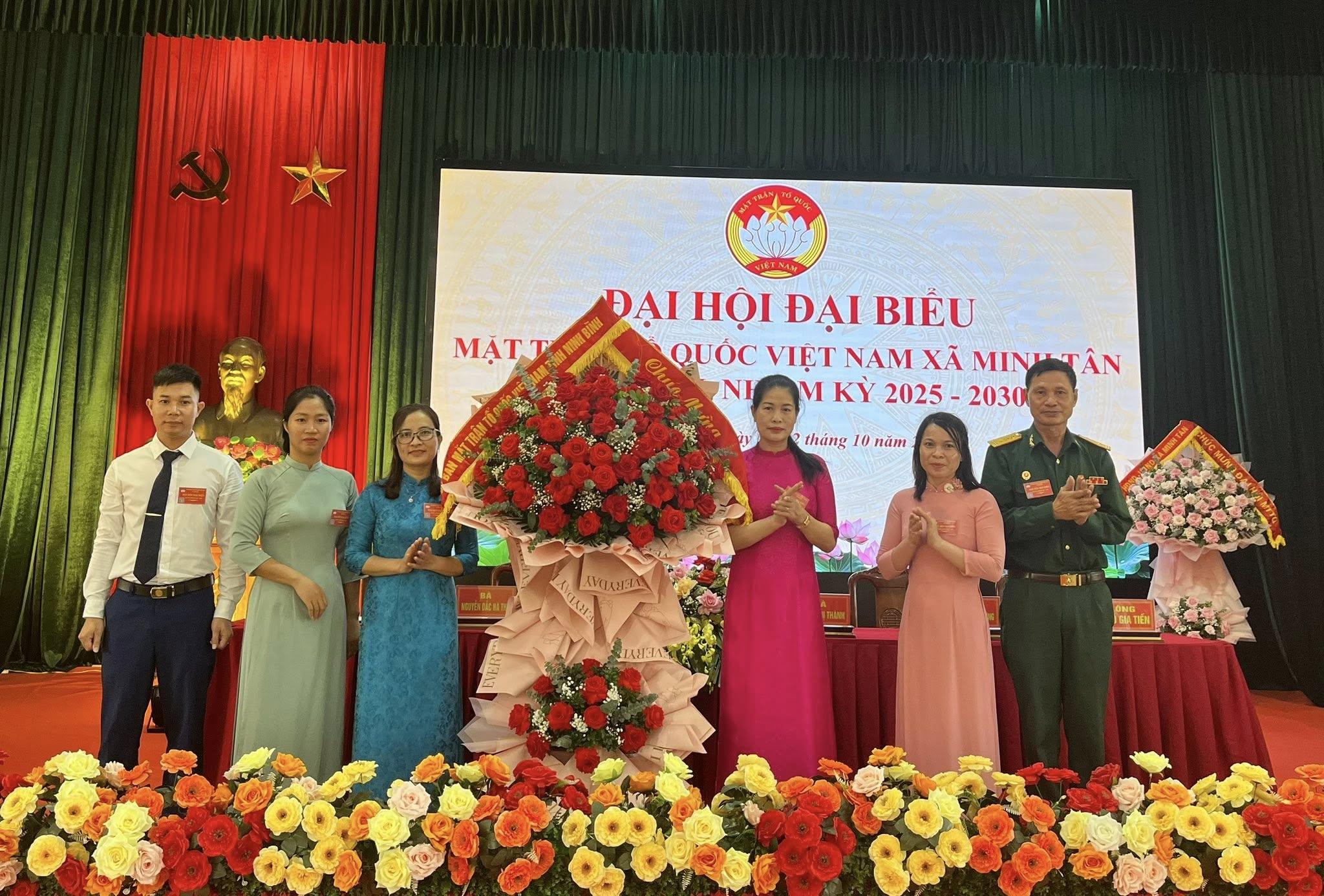 Đại hội Đại biểu Mặt trận Tổ quốc Việt Nam xã Minh Tân lần thứ I, nhiệm kỳ 2025 - 2030