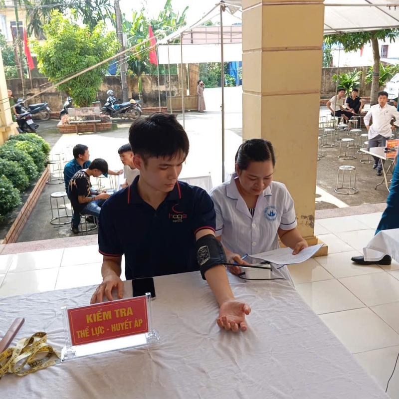 UBND xã Nam Lý về việc sơ tuyển sức khỏe thực hiện nghĩa vụ Quân sự và thực hiện nghĩa vụ tham gia Công an nhân dân năm 2026.