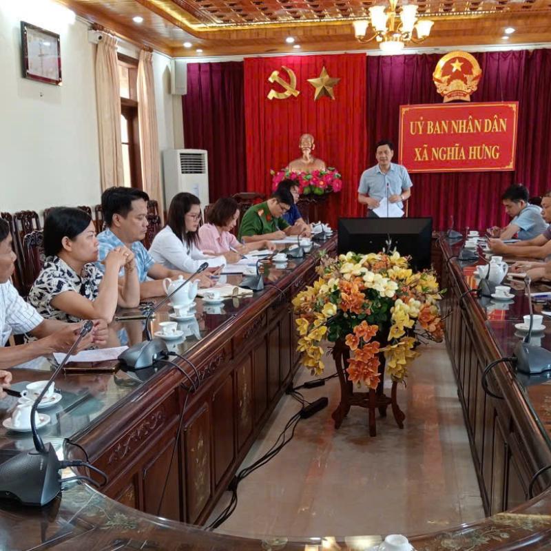 Xã Nghĩa Hưng chủ động ứng phó bão Ragasa