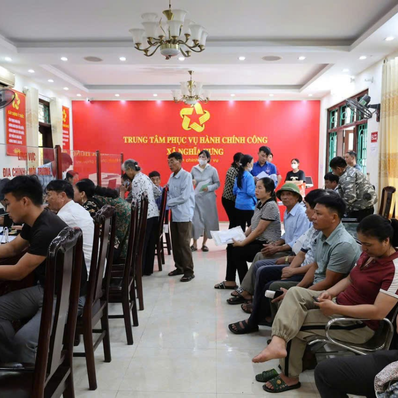 NHỮNG LƯU Ý KHI ĐI LÀM THỦ TỤC HÀNH CHÍNH TẠI TRUNG TÂM PHỤC VỤ HÀNH CHÍNH CÔNG XÃ