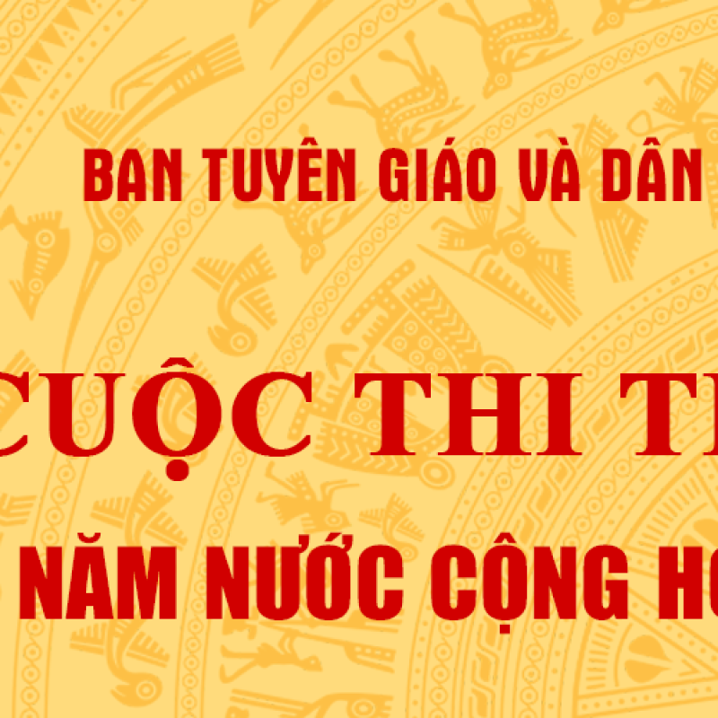 Cuộc thi trực tuyến tìm hiểu 80 năm nước Cộng hòa Xã hội Chủ nghĩa Việt Nam