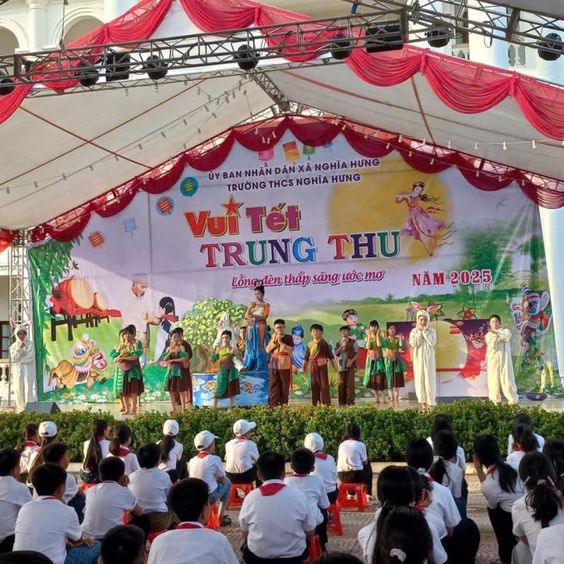 Xã Nghĩa Hưng tổ chức các hoạt động vui tết Trung thu năm 2025