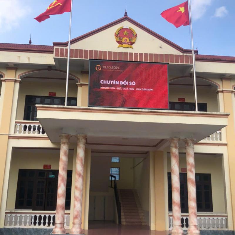 XÃ NGHĨA SƠN HƯỞNG ỨNG NGÀY CHUYỂN ĐỔI SỐ QUỐC GIA NĂM 2025 Chủ đề: “Nhanh hơn – Hiệu quả hơn – Gần dân hơn”