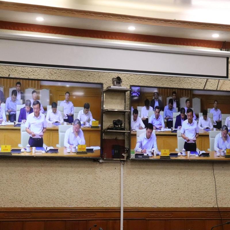 Hội nghị trực tuyến phiên họp thứ tư Ban Chỉ đạo các công trình trọng điểm, dự án quan trọng quốc gia lĩnh vực đường sắt