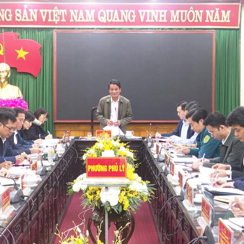 BAN CHẤP HÀNH ĐẢNG UỶ PHƯỜNG PHỦ LÝ HỌP TRIỂN KHAI MỘT SỐ NỘI DUNG VỀ ĐỀ ÁN THÀNH LẬP, SÁP NHẬP, HỢP NHẤT CÁC ĐƠN VỊ SỰ NGHIỆP CÔNG LẬP THUỘC UBND PHƯỜNG.
