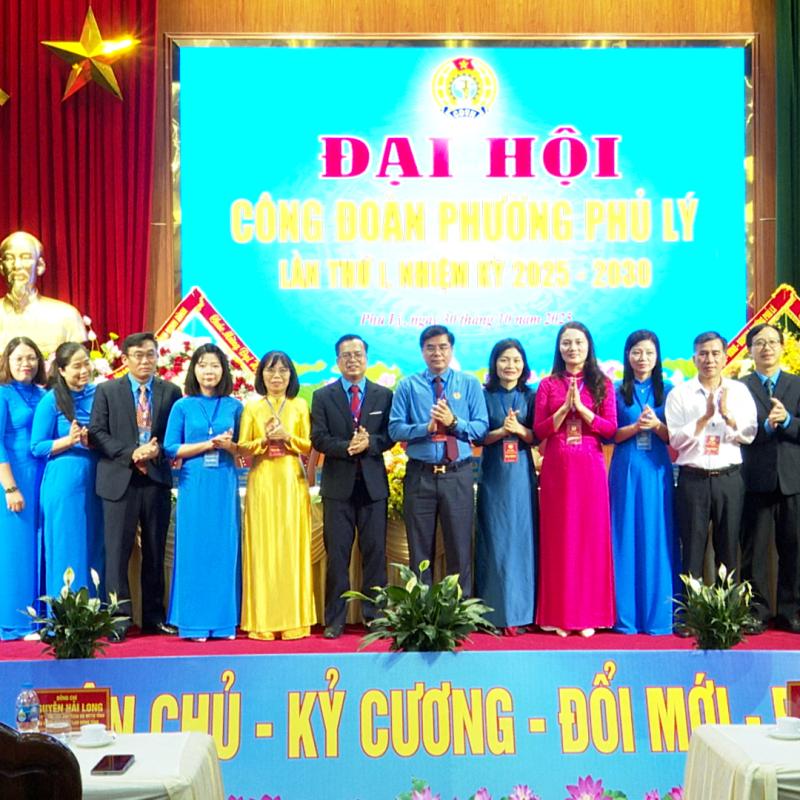 Đại hội Công đoàn phường Phủ Lý lần thứ I, nhiệm kỳ 2025 - 2030