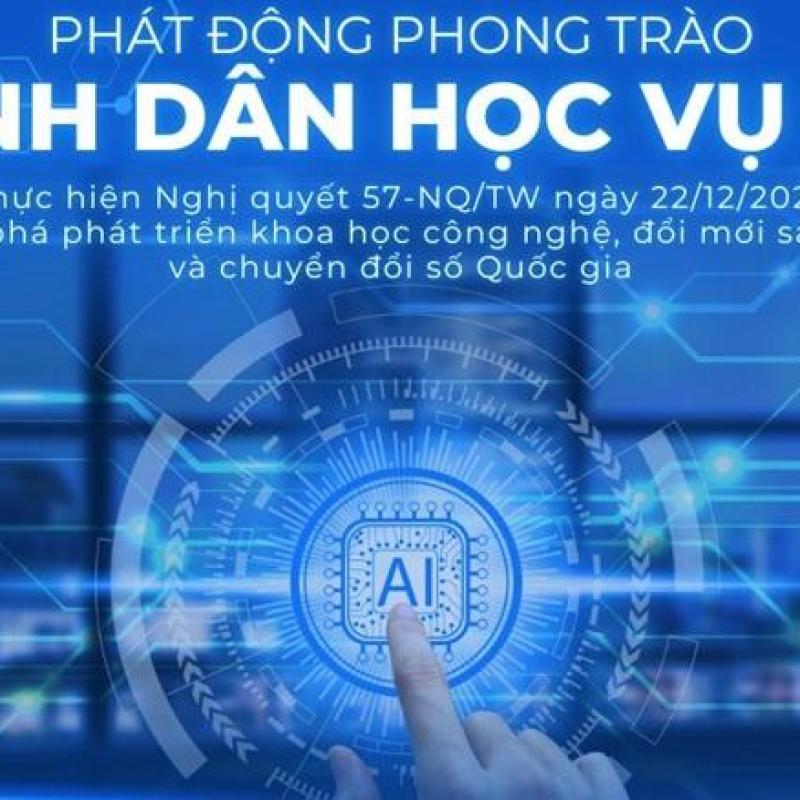 Ủy ban nhân dân tỉnh Ninh Bình tổ chức Lễ phát động phong trào “Bình dân học vụ số” trên địa bàn tỉnh Ninh Bình