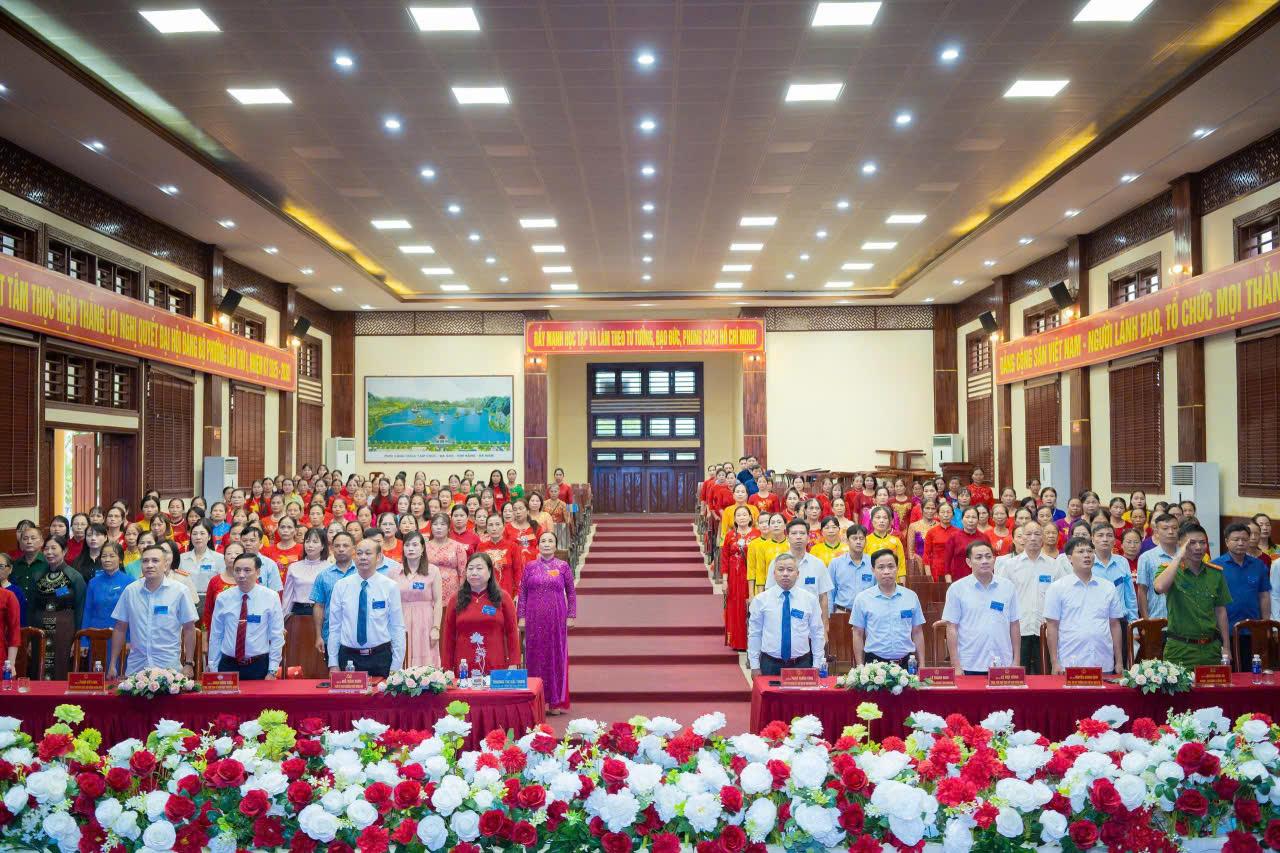 Đại hội Đại biểu hội Liên hiệp phụ nữ phường Tam Chúc lần thứ I nhiệm kỳ 2025 - 2030