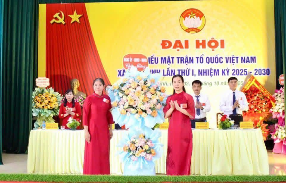 Đại hội đại biểu MTTQ xã Tân Minh lần thứ I, nhiệm kỳ 2025-2030 thành công tốt đẹp