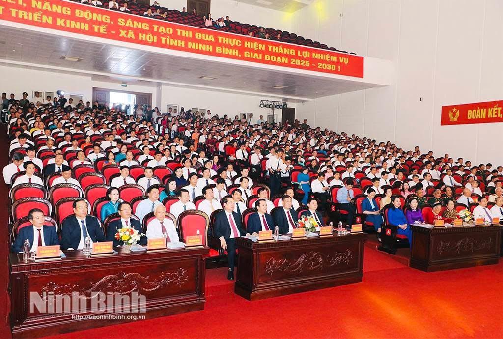 ĐẠI HỘI THI ĐUA YÊU NƯỚC TỈNH NINH BÌNH LẦN THỨ I, GIAI ĐOẠN 2025-2030