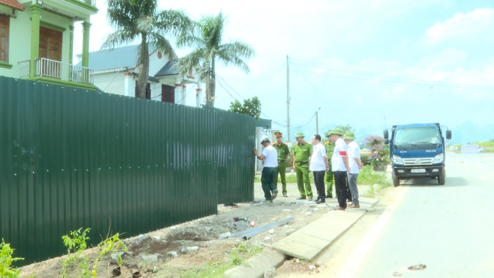 Tân Thanh: Tổ chức cưỡng chế, thu hồi đất GPMB Dự án
