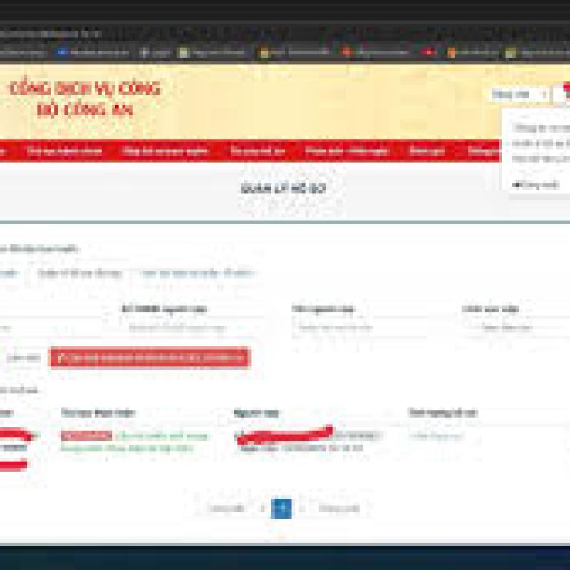 Hướng dẫn thanh toán lệ phí hồ sơ trên cổng dịch vụ công