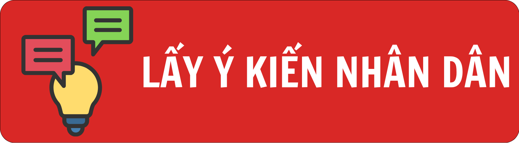 Lấy ý kiến nhân dân