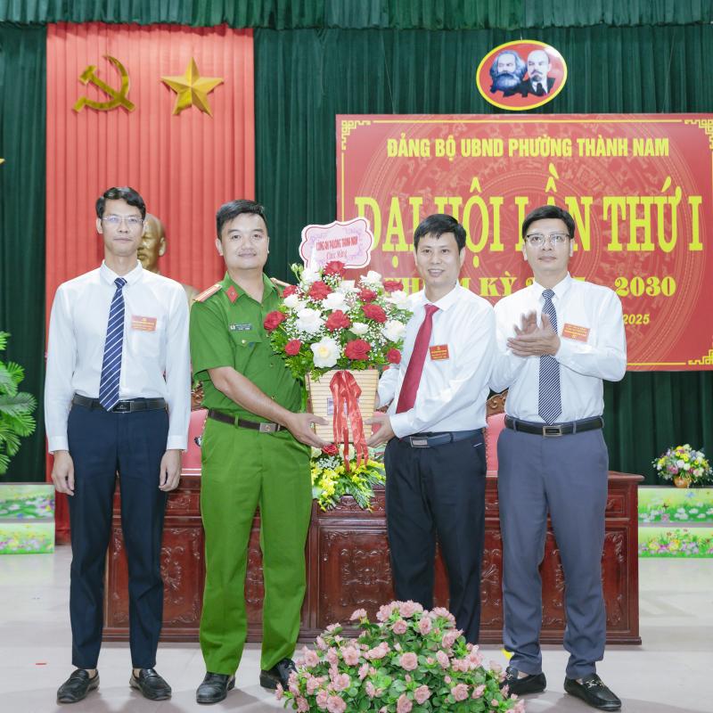 Tổ chức thành công Đại hội Đảng bộ UBND phường Thành Nam lần thứ I