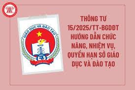Bộ Giáo dục và Đào tạo: Hướng dẫn chức năng, nhiệm vụ, quyền hạn của Sở Giáo dục và Đào tạo