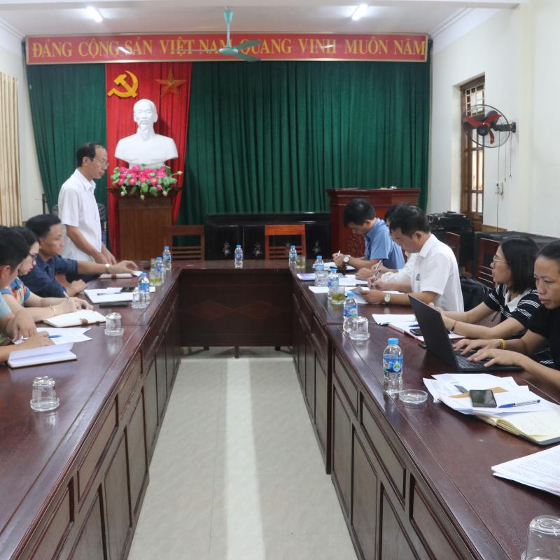 Hội nghị nghiệm thu kết quả Tổng điều tra nông thôn, nông nghiệp năm 2025 trên địa bàn phường Tiên Sơn, tỉnh Ninh Bình