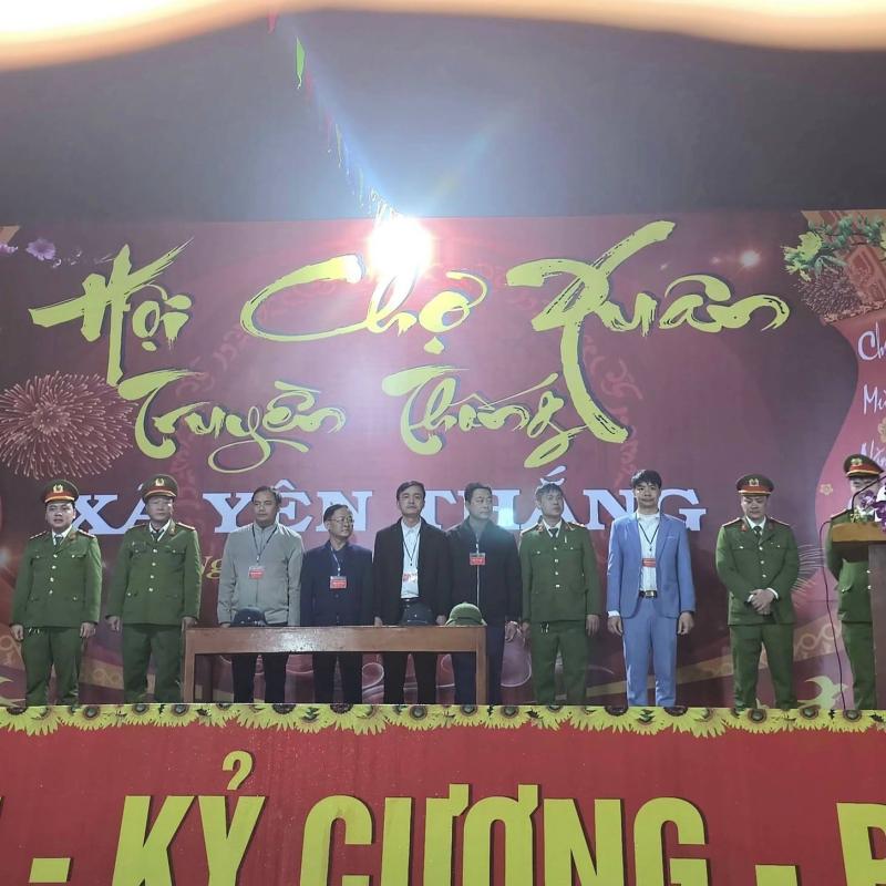 Chợ Xuân Yên Thắng - nét đẹp văn hoá đầu năm