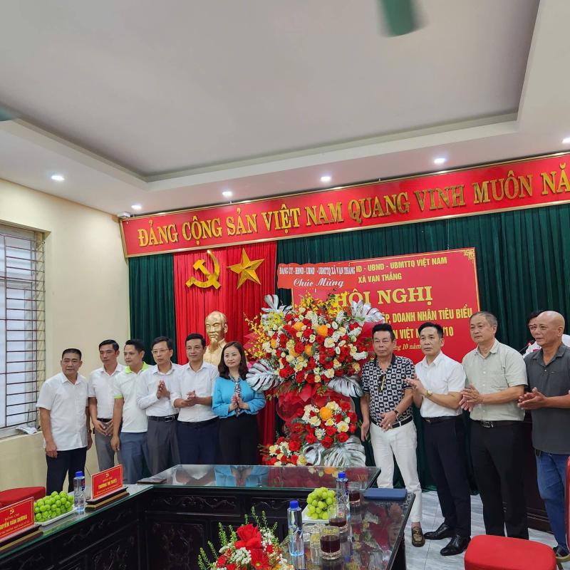 XÃ VẠN THẮNG TỔ CHỨC THÀNH LẬP HỘI DOANH NHÂN LẦN THỨ I, NHIỆM KỲ 2025 – 2030