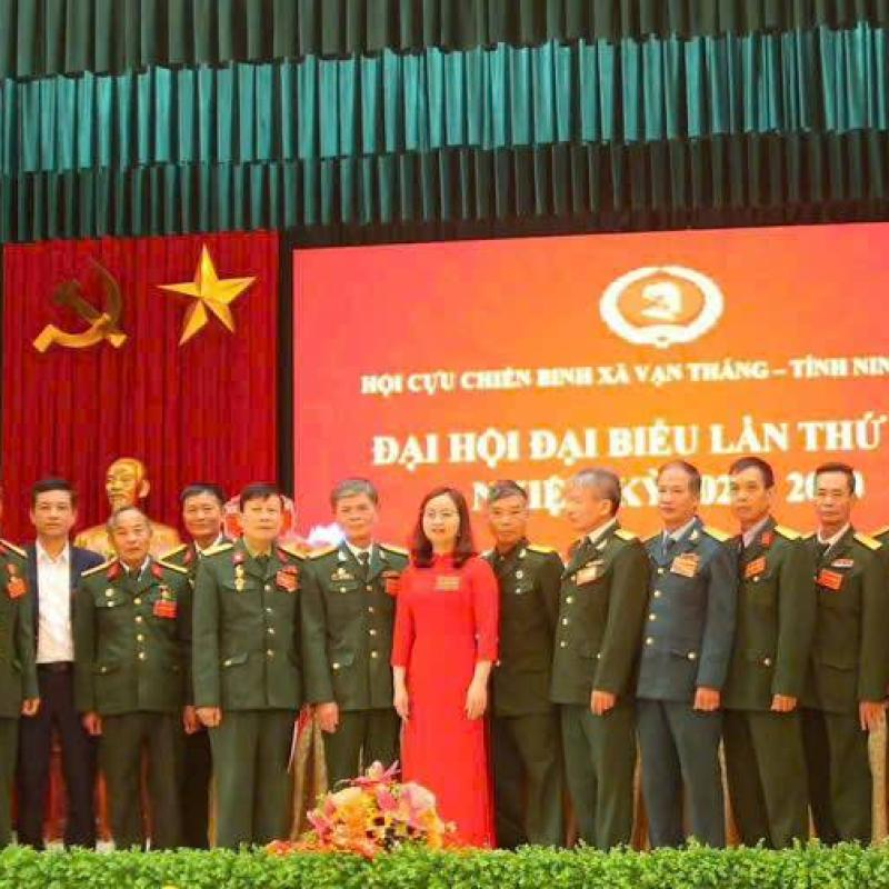 ĐẠI HỘI ĐẠI BIỂU HỘI CỰU CHIẾN BINH XÃ VẠN THẮNG LẦN THỨ I, NHIỆM KỲ 2025–2030