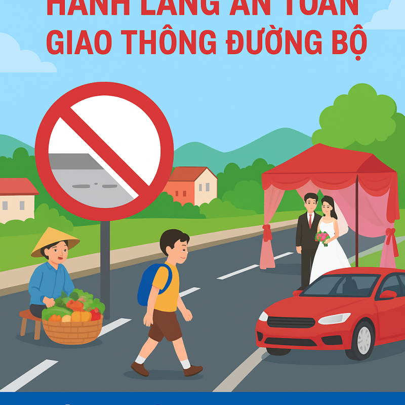 UBND xã Vạn Thắng triển khai kế hoạch lập lại trật tự hành lang an toàn giao thông đường bộ năm 2025