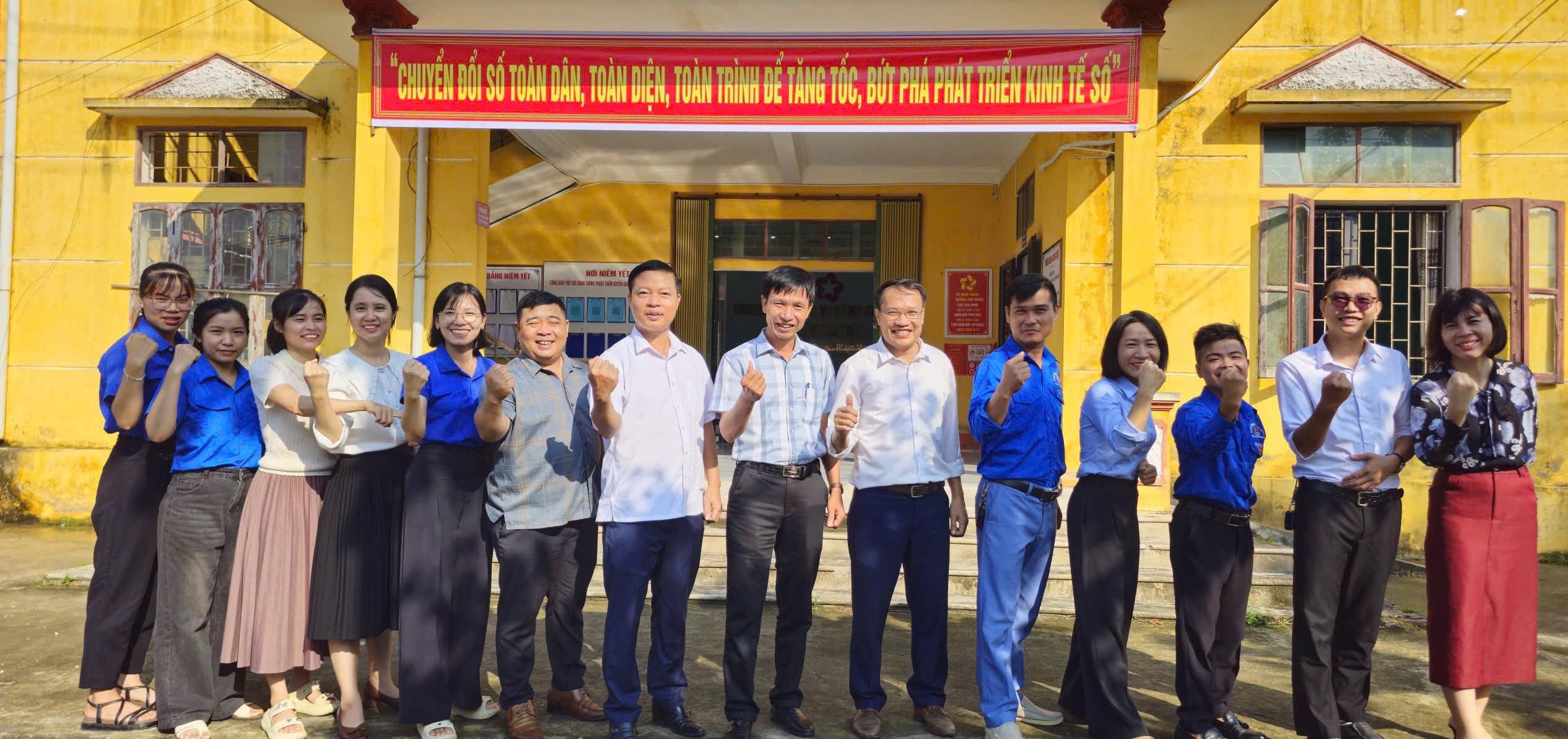 XÃ VŨ DƯƠNG HƯỞNG ỨNG NGÀY CHUYỂN ĐỔI SỐ QUỐC GIA 10/10