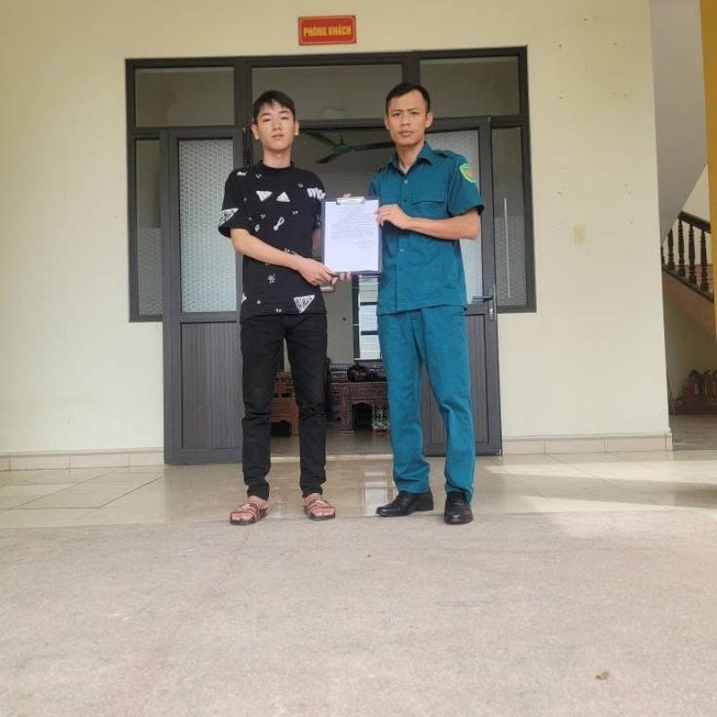 THANH NIÊN XÃ VŨ DƯƠNG TÌNH NGUYỆN VIẾT ĐƠN NHẬP NGŨ NĂM 2026