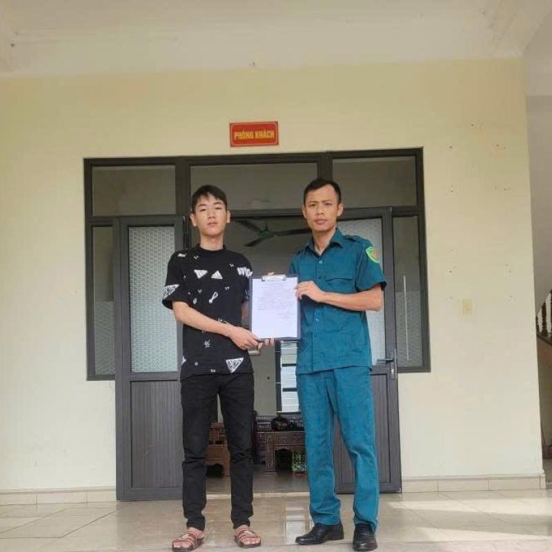 THANH NIÊN XÃ VŨ DƯƠNG TÌNH NGUYỆN VIẾT ĐƠN NHẬP NGŨ NĂM 2026