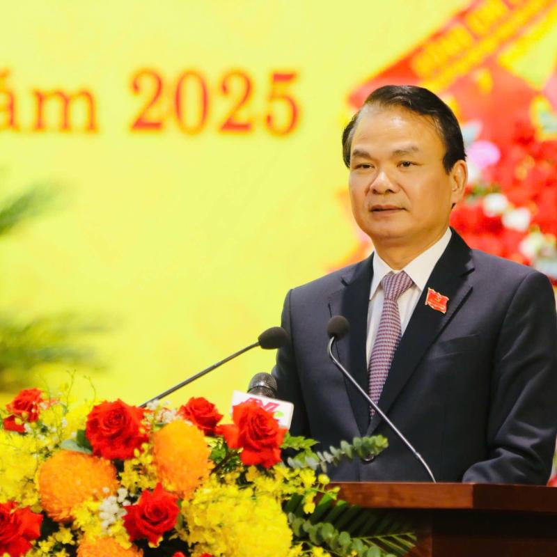 Phát biểu nhận nhiệm vụ của đồng chí Đặng Xuân Phong, Ủy viên BCH Trung ương Đảng, Bí thư Tỉnh ủy Ninh Bình khóa I, nhiệm kỳ 2025-2030